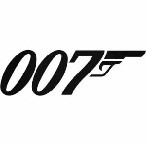007 60 Vinyl Decal Sticker