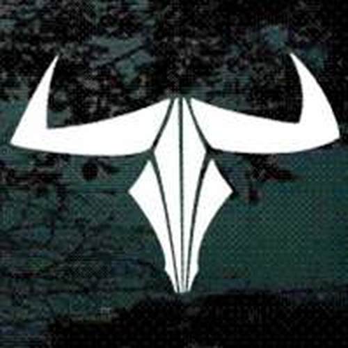 Tribal Bull Skull 01 Vinyl Decal Sticker