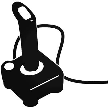 80s Joystick Gaming Vinyl Decal Sticker