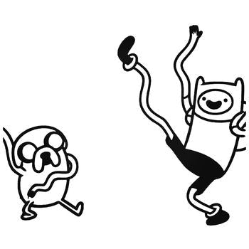 Adventure Time Finn Amp Jake Vinyl Decal Sticker