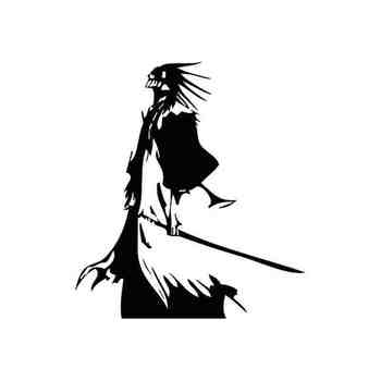 Bleach Kenpachi Zaraki Vinyl Decal Sticker
