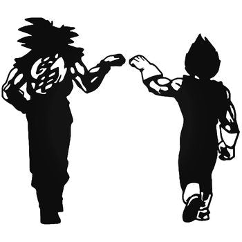 Dragon Ball Z Goku Vegeta Vinyl Decal Sticker