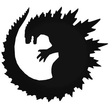 Godzilla Godzilla Vinyl Decal Sticker