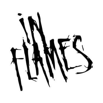 In Flames Band Logo Vinyl Decal Sticker