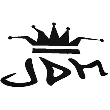 Kingpin Crown Jdm Stick Figure Vinyl Decal Sticker