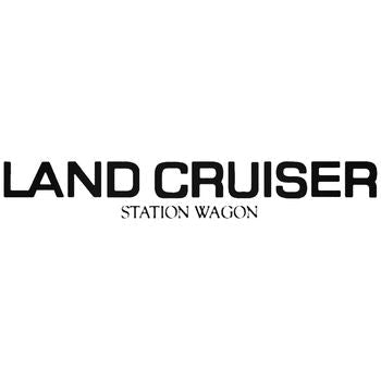 Land Cruiser Aftermarket Vinyl Decal Sticker