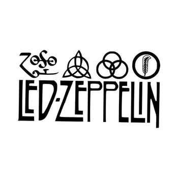 Led Zeppelin Zoso Vinyl Decal Sticker