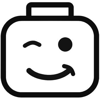 Lego Face 05 Vinyl Decal Sticker