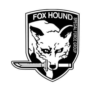 Metal Gear Solid Foxhound Hoo Vinyl Decal Sticker