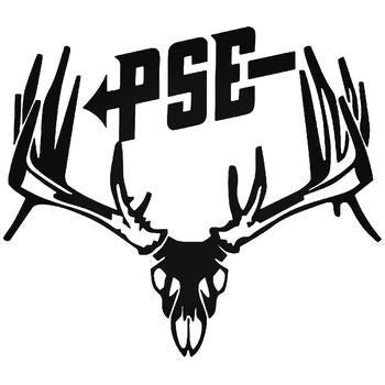 Pse Deer Buck Antlers Hunting Vinyl Decal Sticker