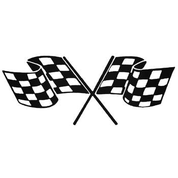 Racing Flags Vinyl Decal Sticker