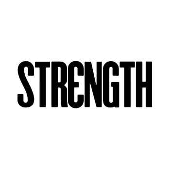 Strength Magazine SkateBoard Vinyl Decal Sticker