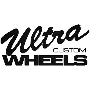 Ultra Custom Wheels Vinyl Decal Sticker