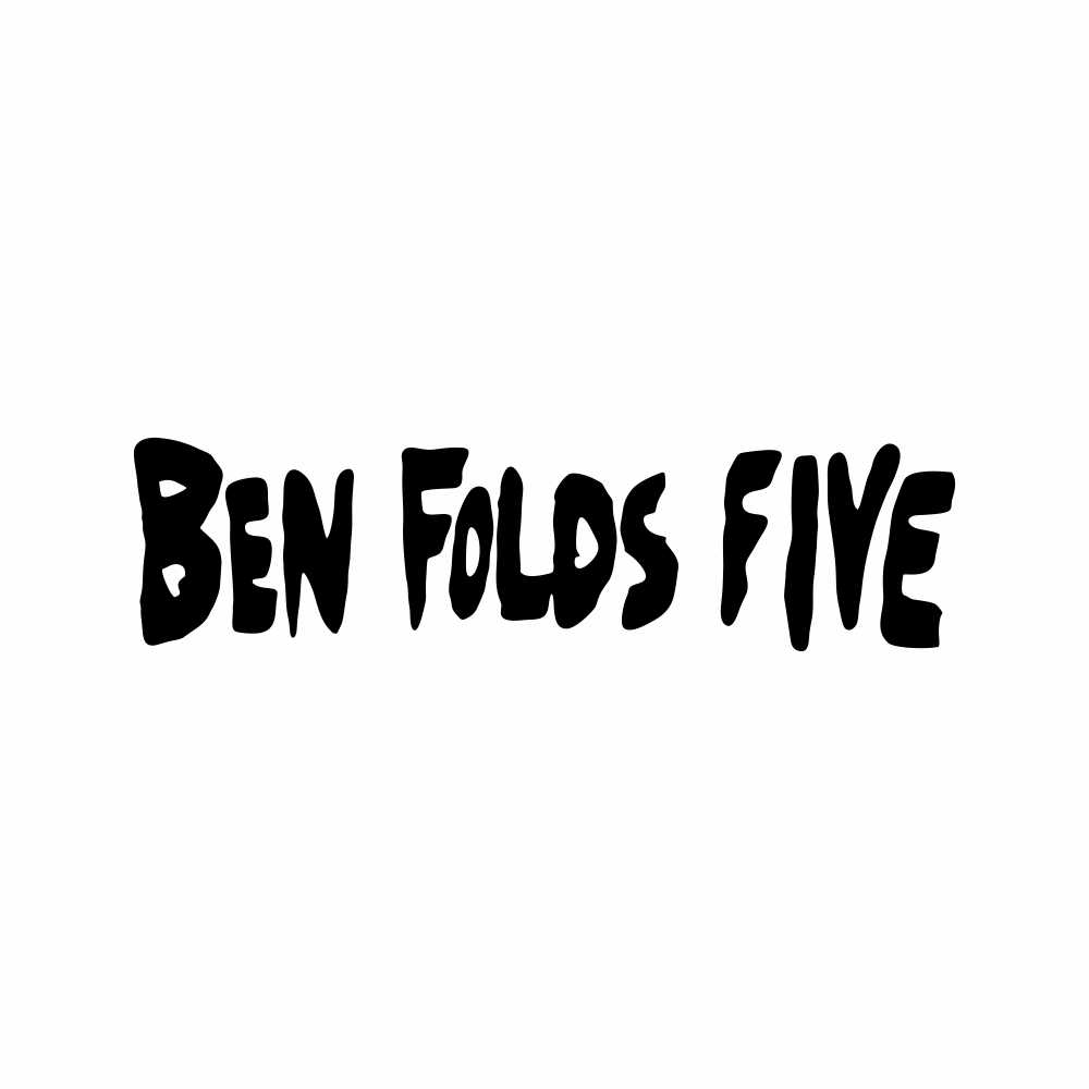 ben folds five band vinyl decal sticker