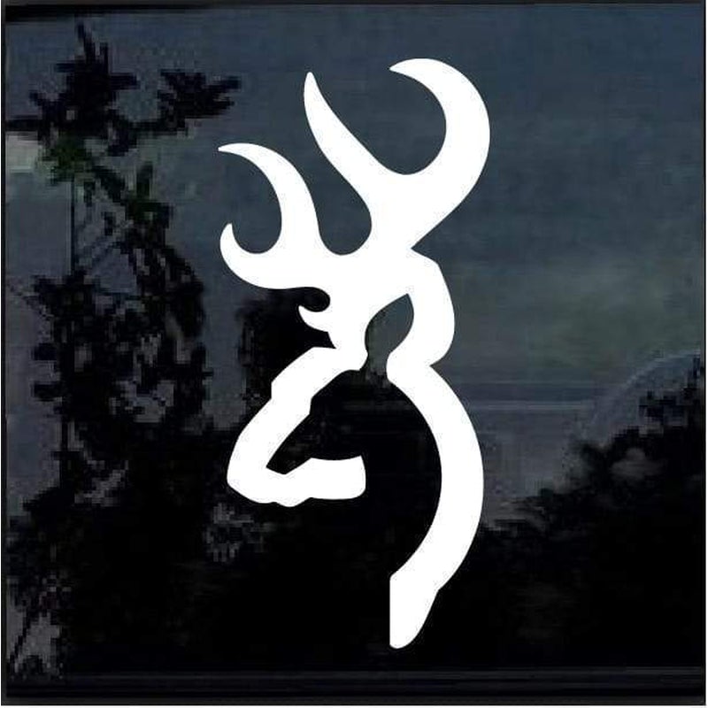 Browning Buck Hunting Window Decal Sticker