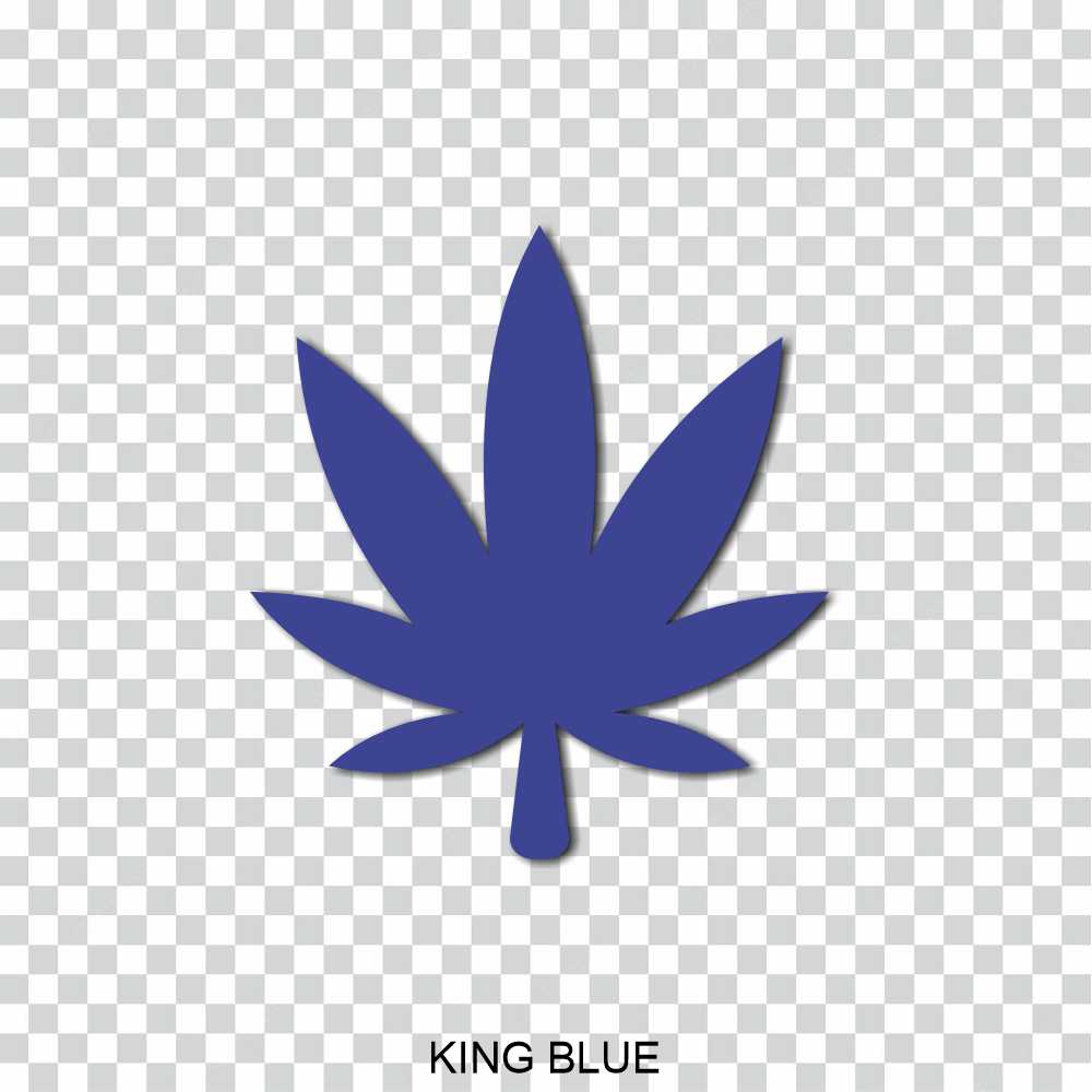 cannabis leaf vinyl decal sticker