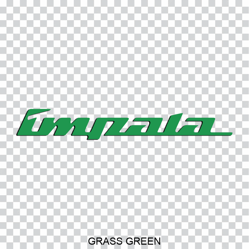 chevy chevrolet impala windshield banner decal sticker