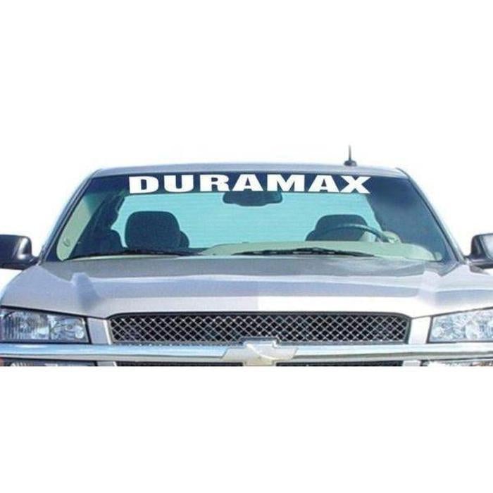 Chevy Duramax Windshield Banner Decal Sticker
