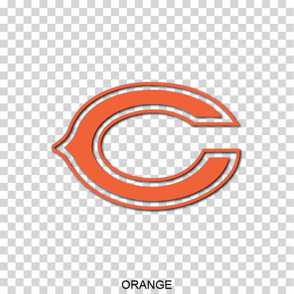 chicago bears 624 vinyl decal sticker