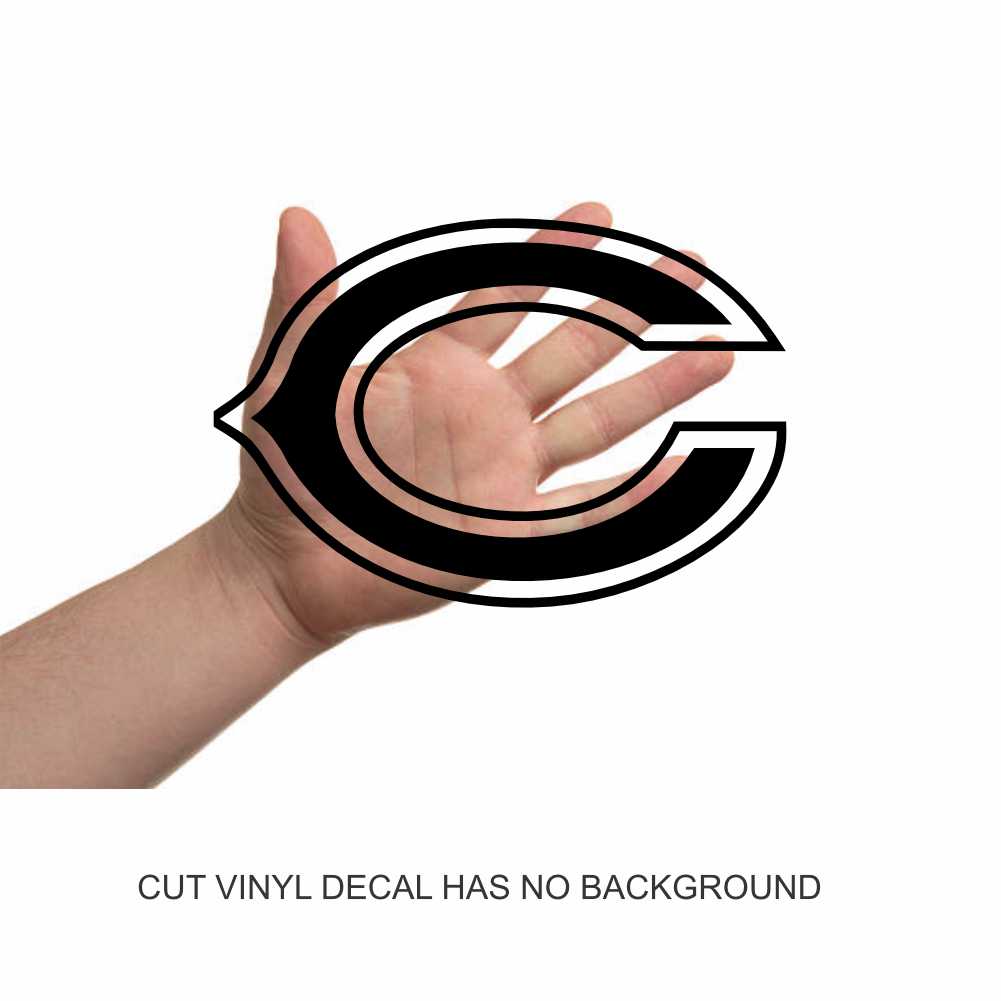 chicago bears 624 vinyl decal sticker