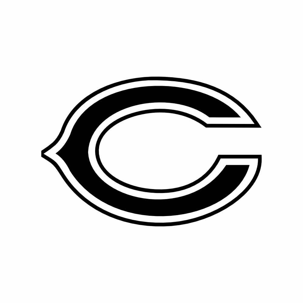chicago bears 624 vinyl decal sticker