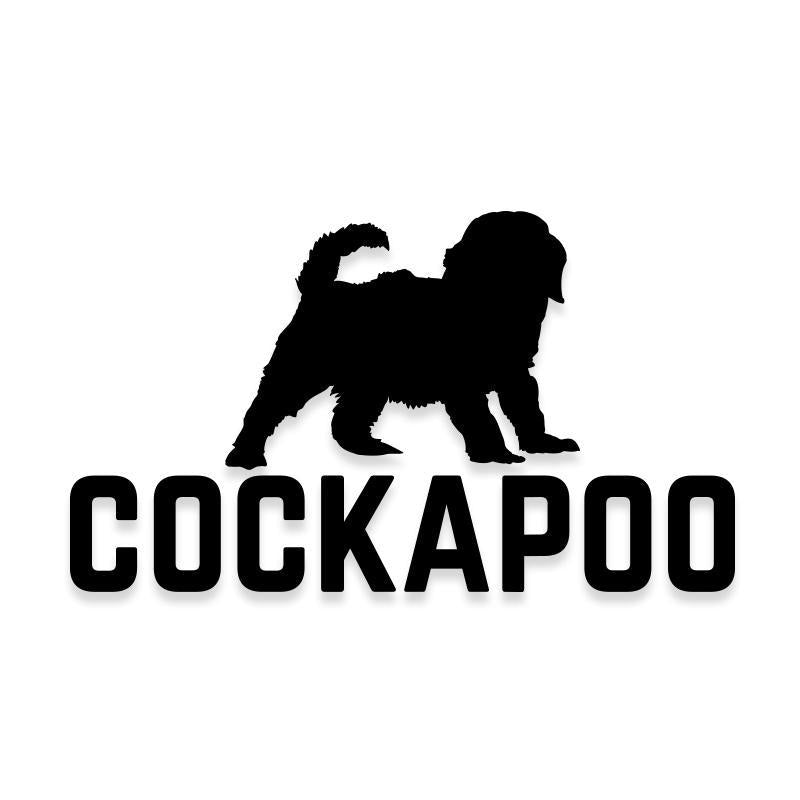 Cockapoo Car Dog for Windows Vinyl Decal Sticker DecalChimp