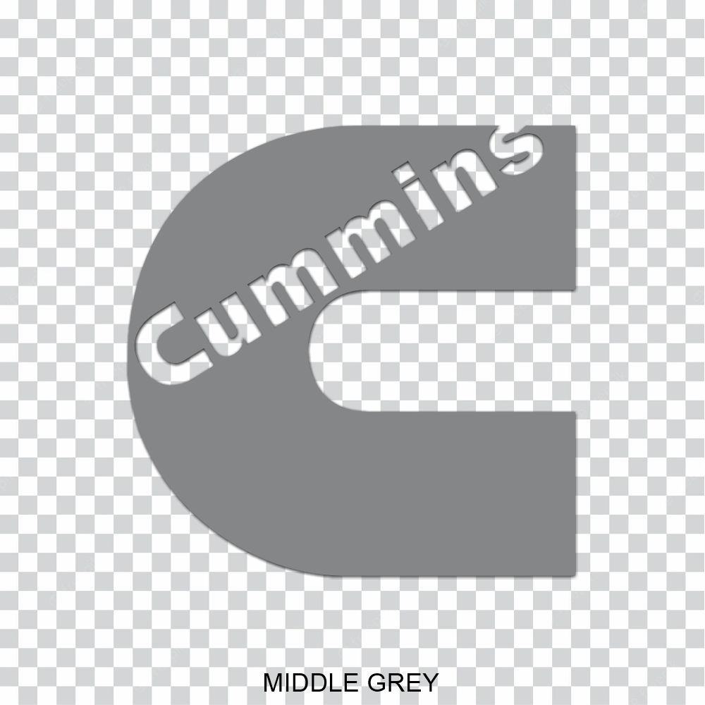 cummins logo decal sticker