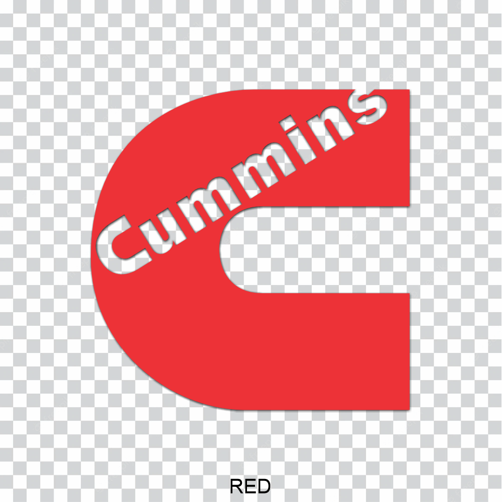 cummins logo decal sticker