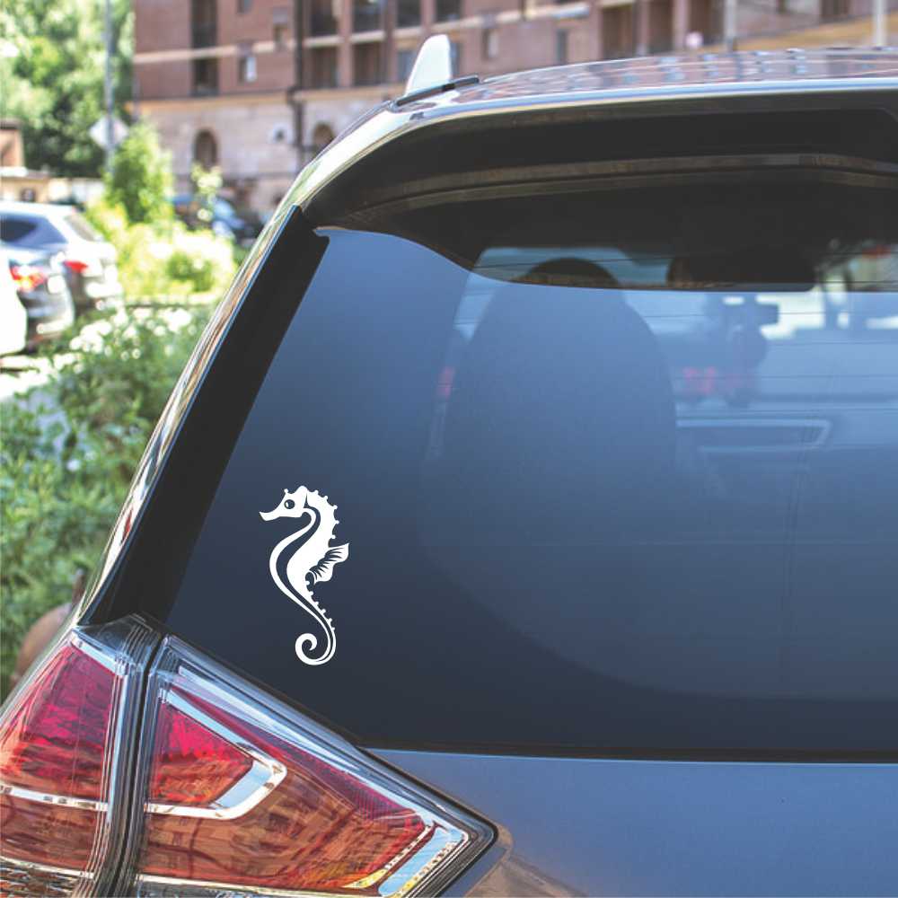 cute seahorse vinyl decal sticker