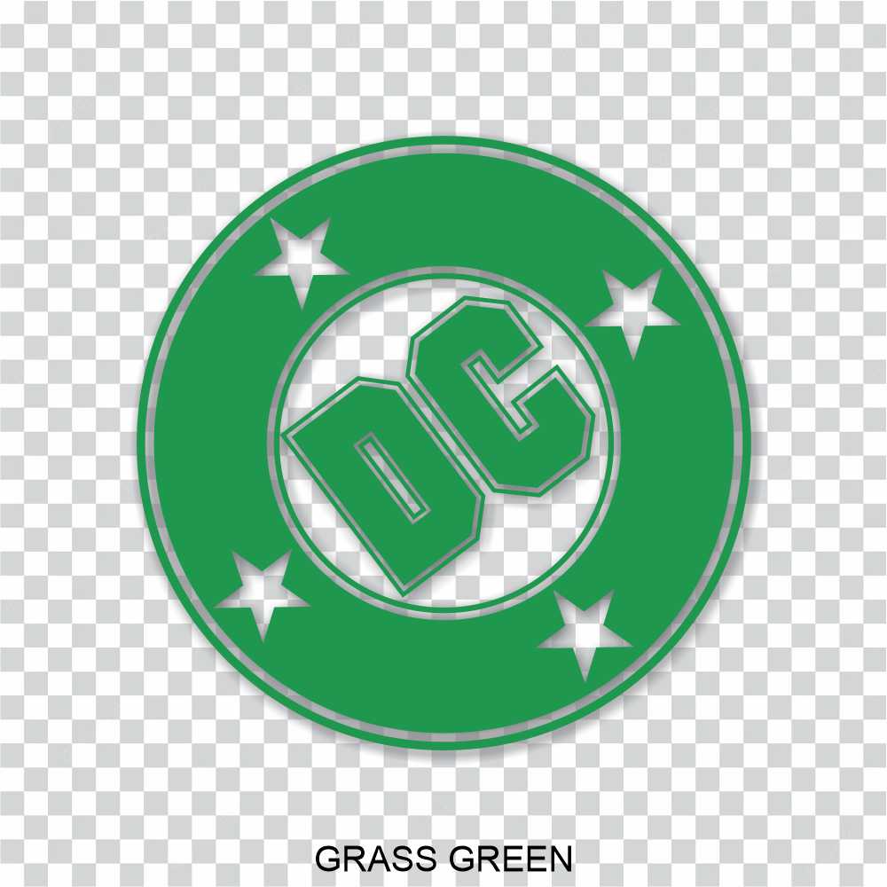 dc comics logo vinyl decal sticker