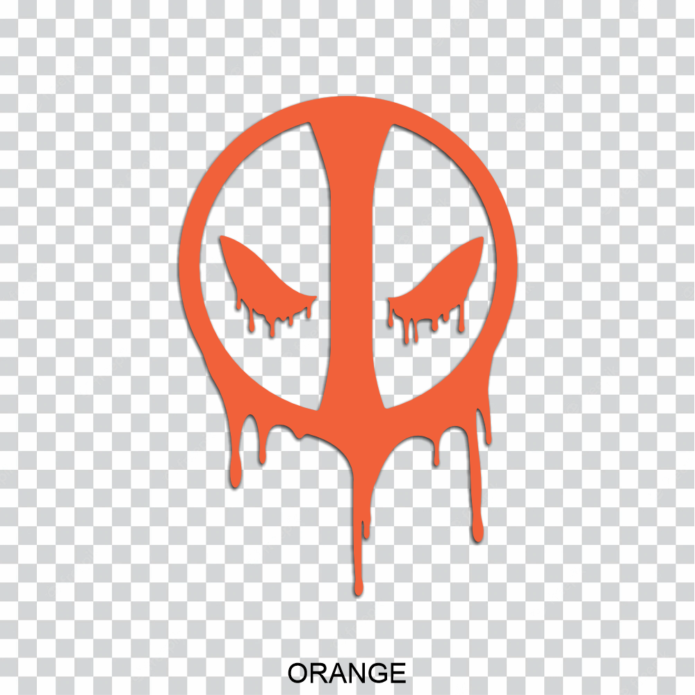 deadpool graffiti decal sticker