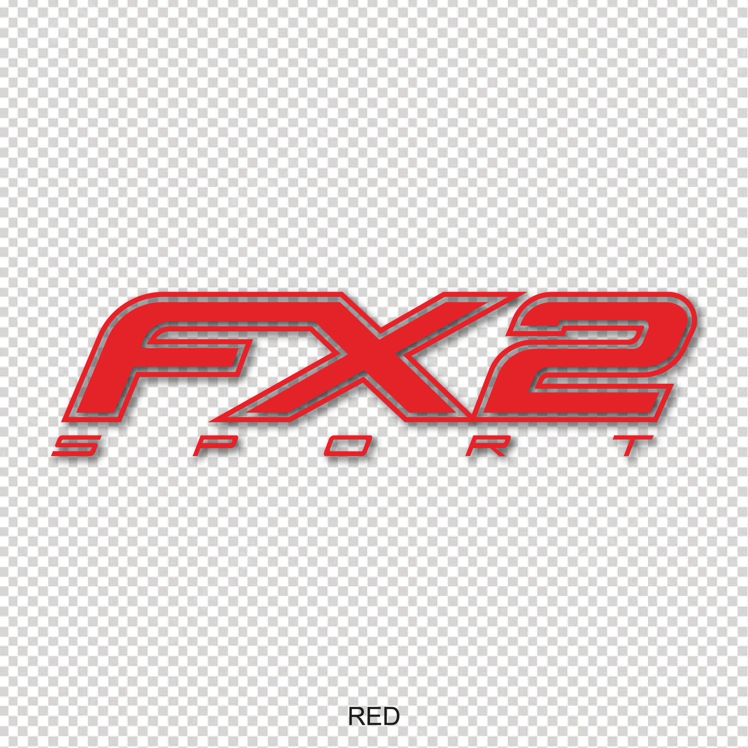 ford fx2 sport vinyl decal sticker
