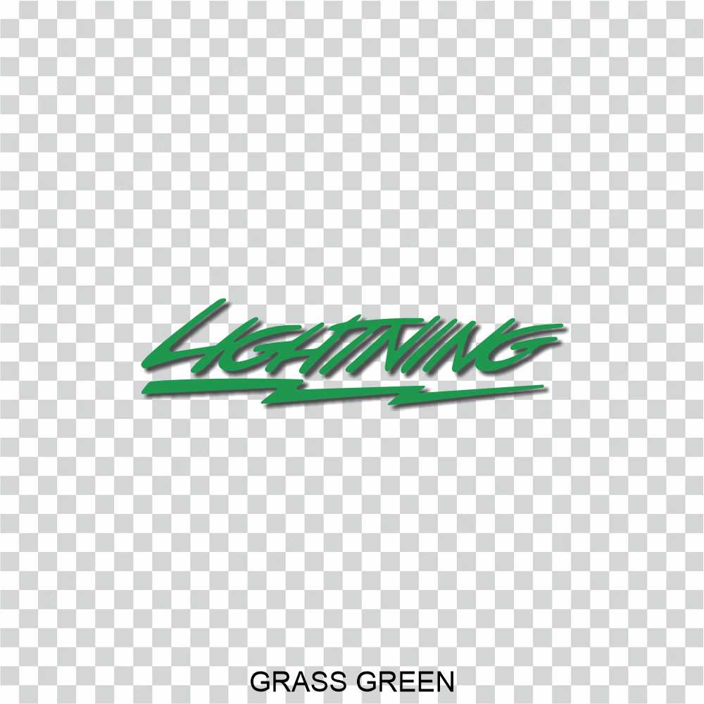 ford lightning logo decal sticker