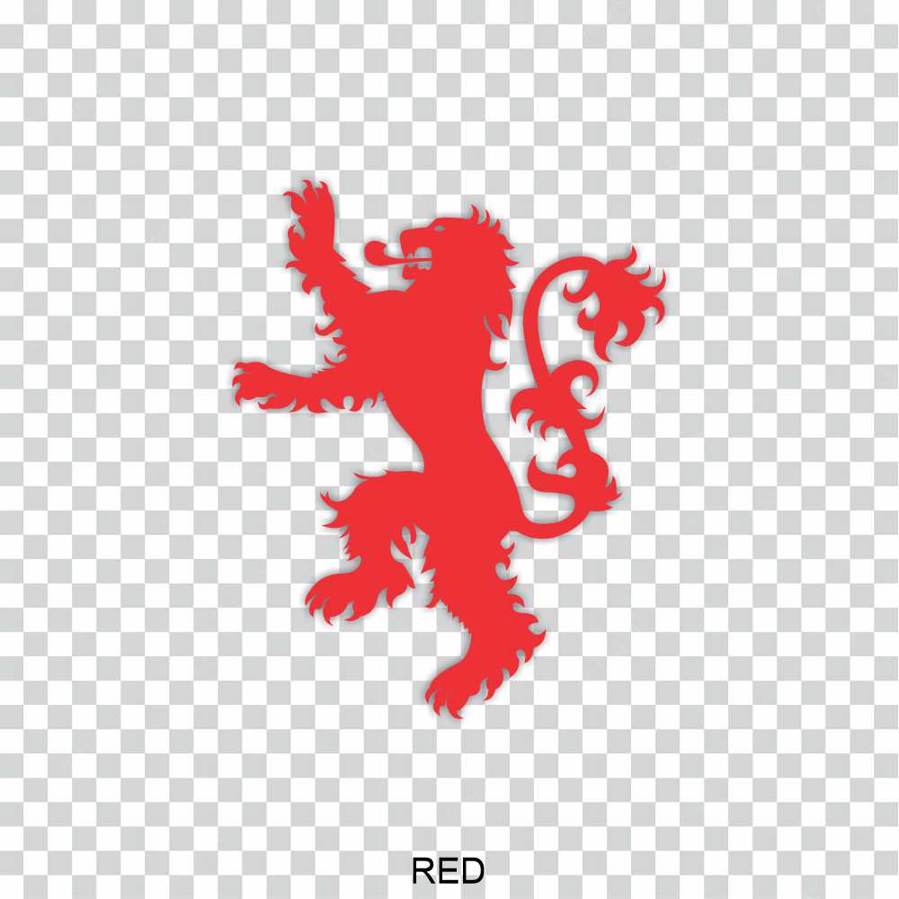 game of thrones house lannister vinyl decal sticker