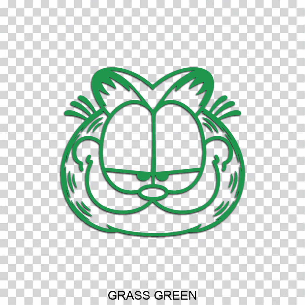 garfield 425 vinyl decal sticker