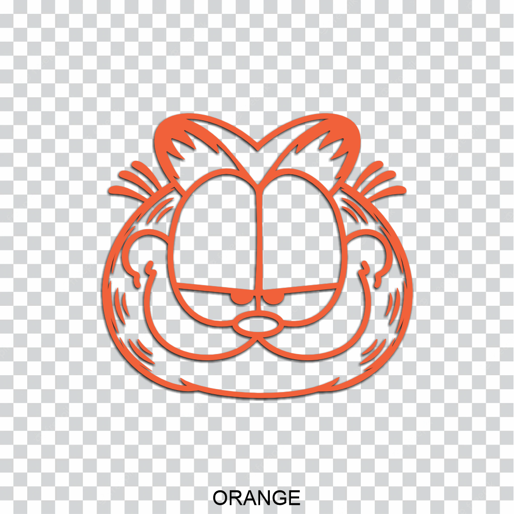 garfield 425 vinyl decal sticker