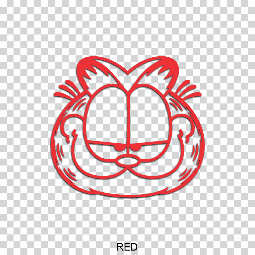 garfield 425 vinyl decal sticker