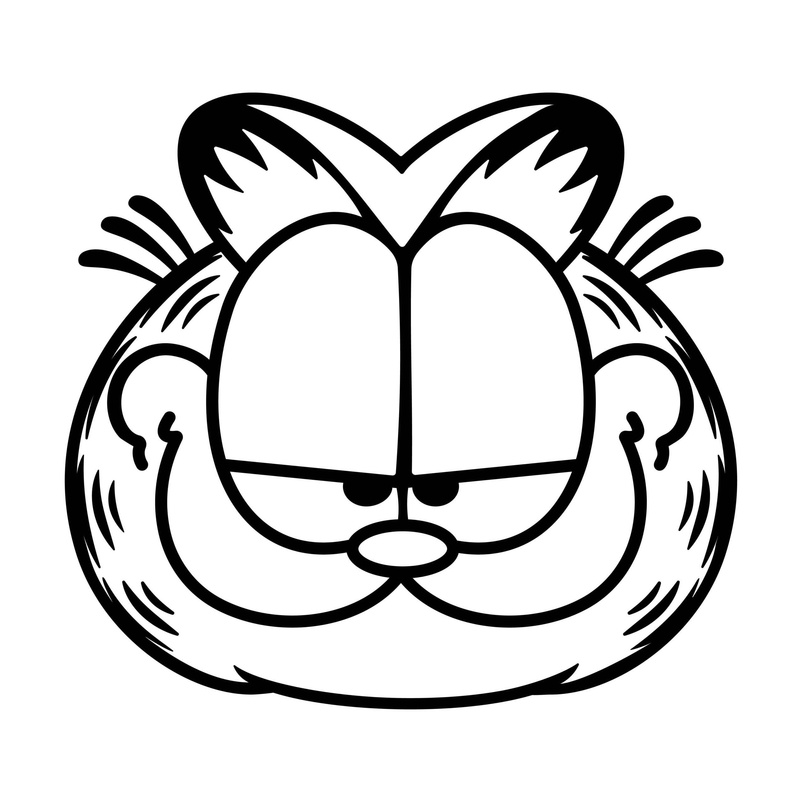 garfield 425 vinyl decal sticker