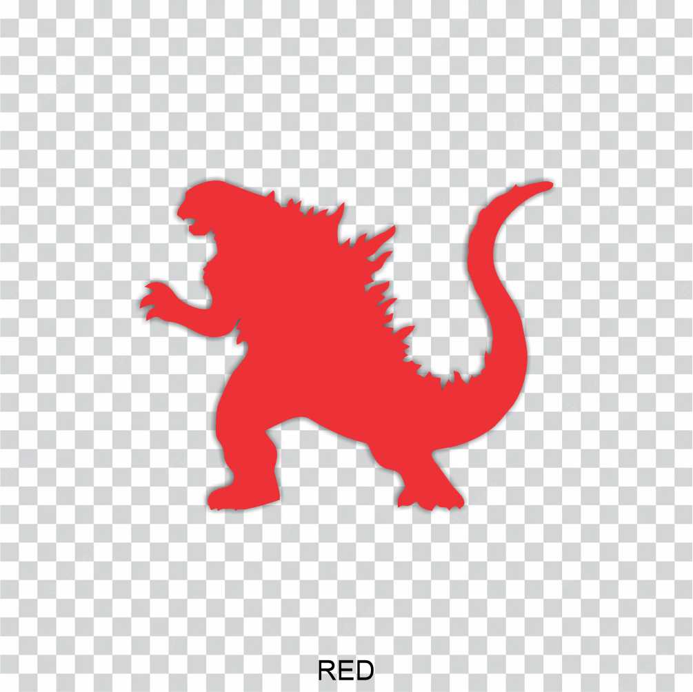 godzilla 209 vinyl decal sticker