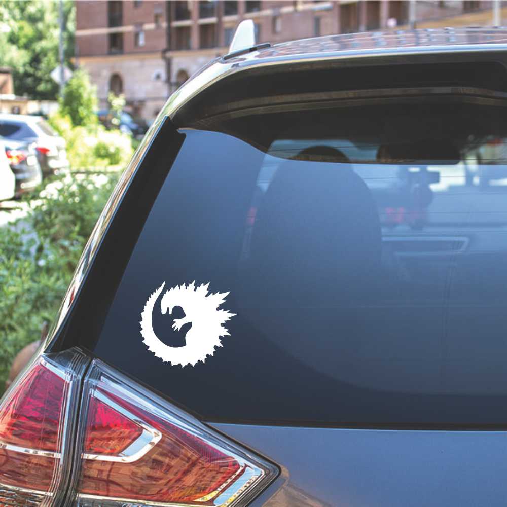godzilla cr vinyl decal sticker