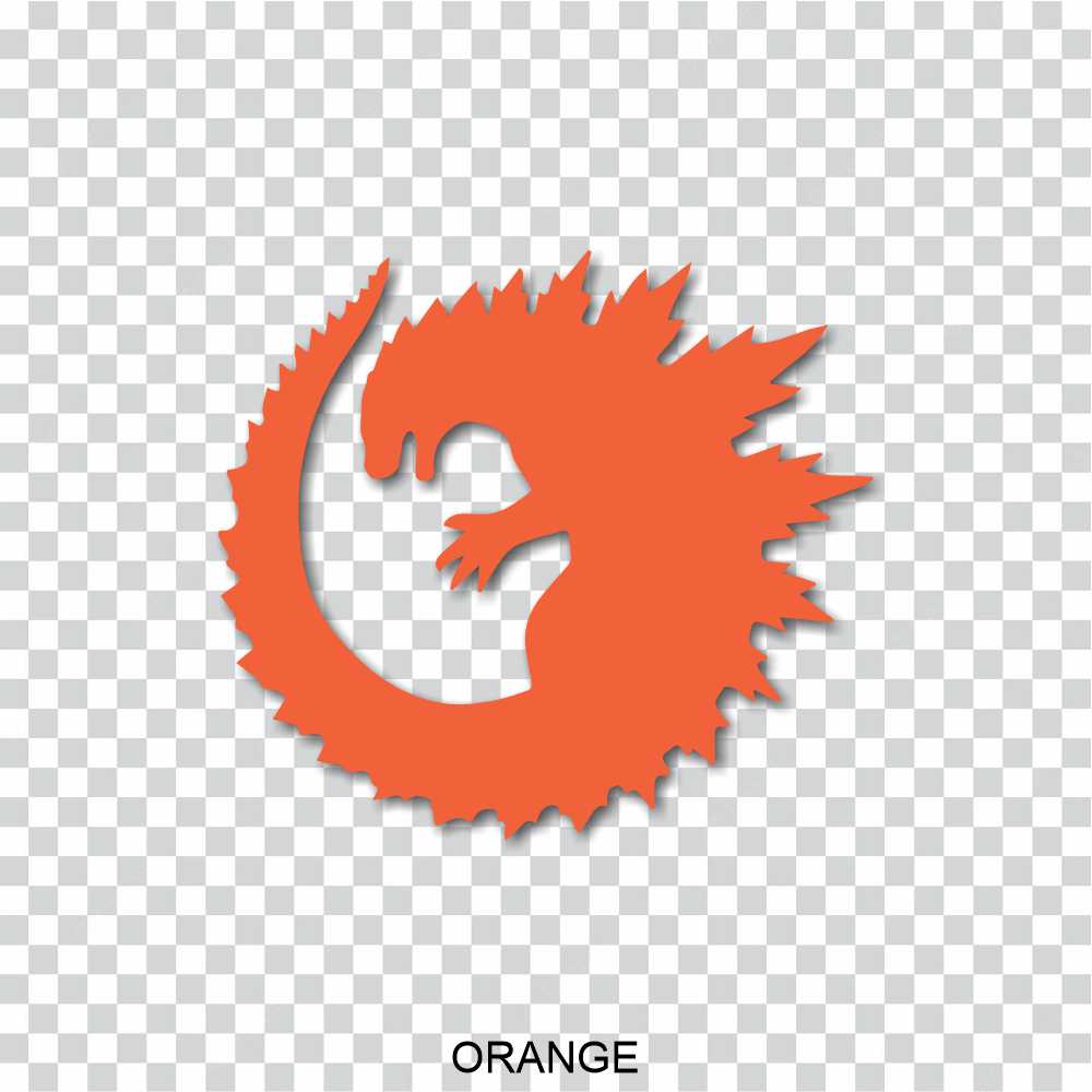 godzilla cr vinyl decal sticker