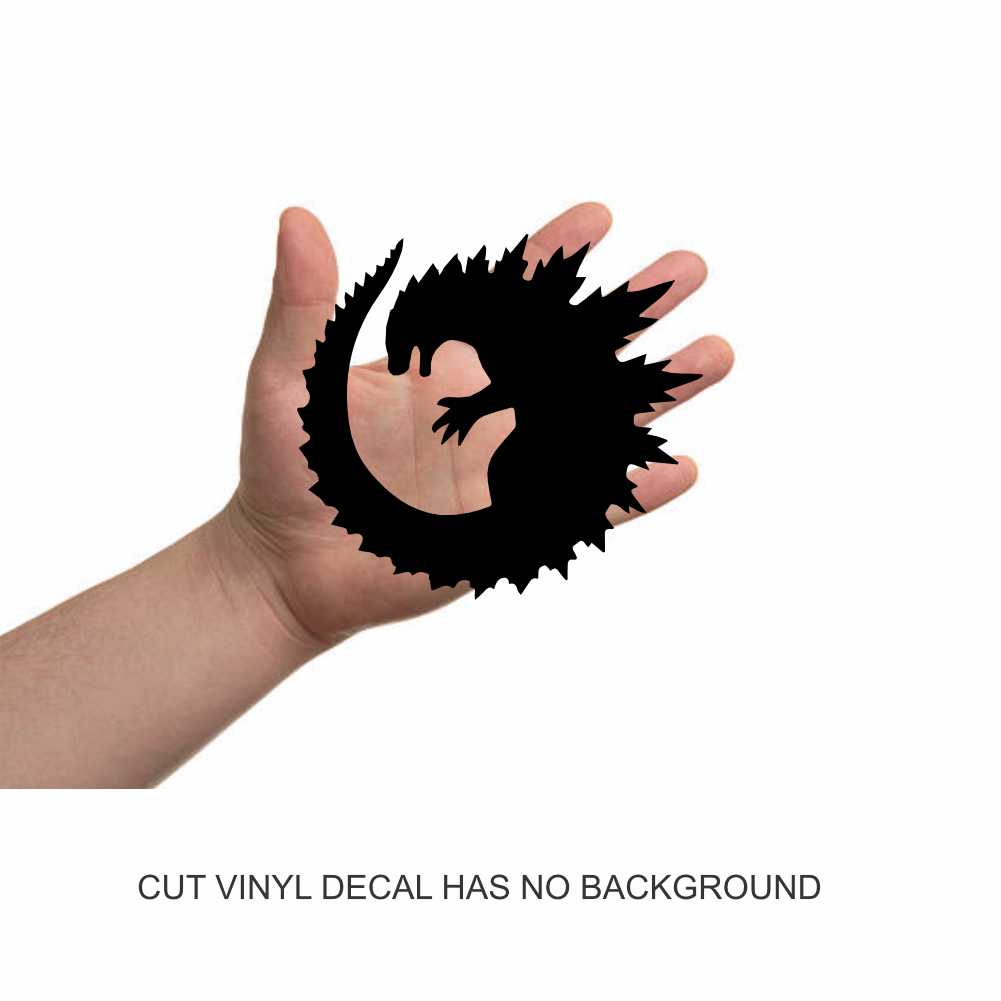 godzilla cr vinyl decal sticker