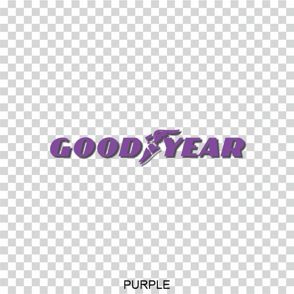 goodyear logo decal sticker