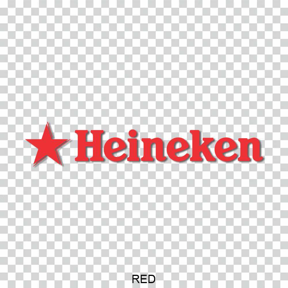 heineken logo vinyl decal sticker