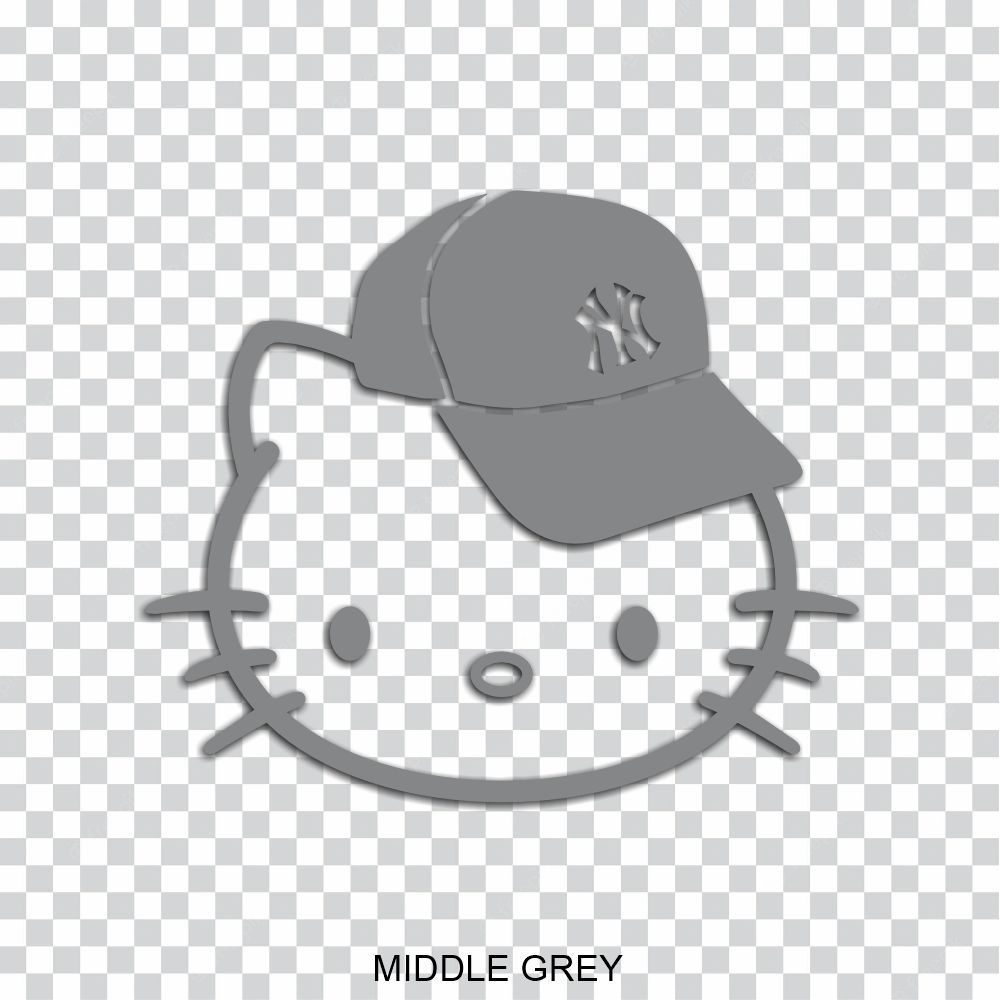hello kitty new york yankees window decal sticker