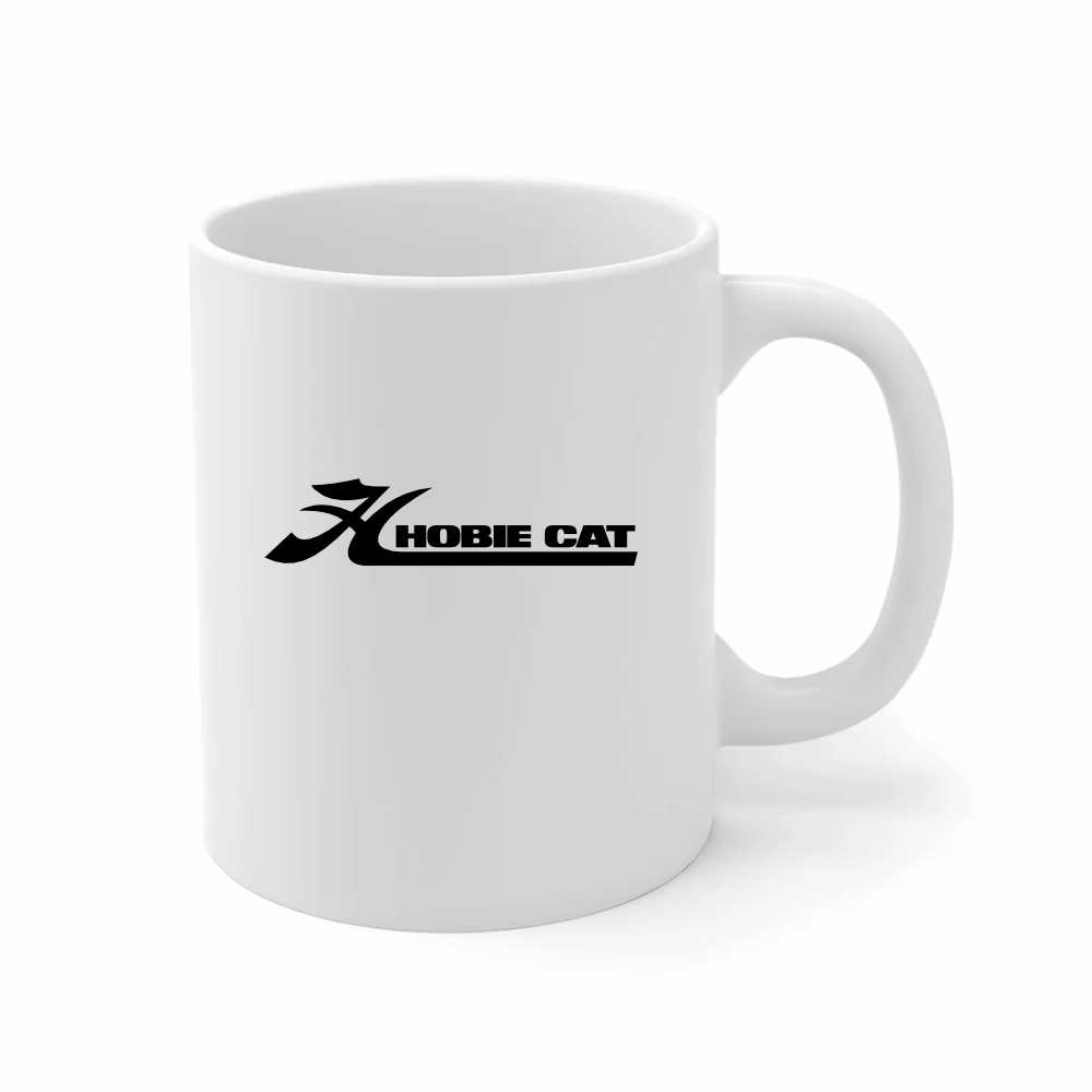 Autocollant Vinyle Grand Logo HOBIE CAT 16 - 29 Pouces (745mm) Noir - Décoration Pour Bateau, Planche à Voile