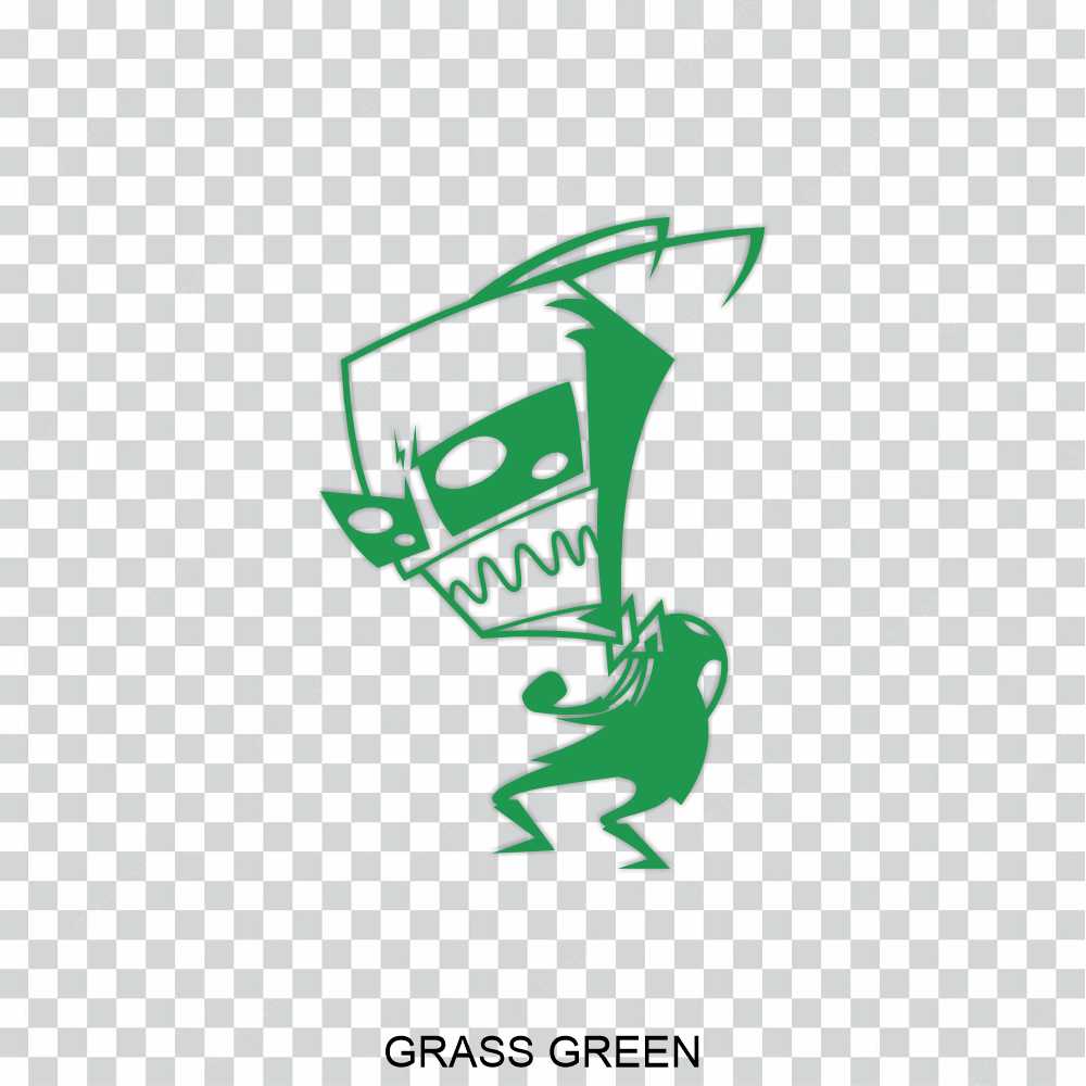 invader zim vinyl decal sticker