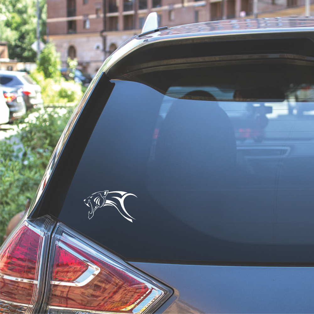 jaguar head vinyl decal sticker