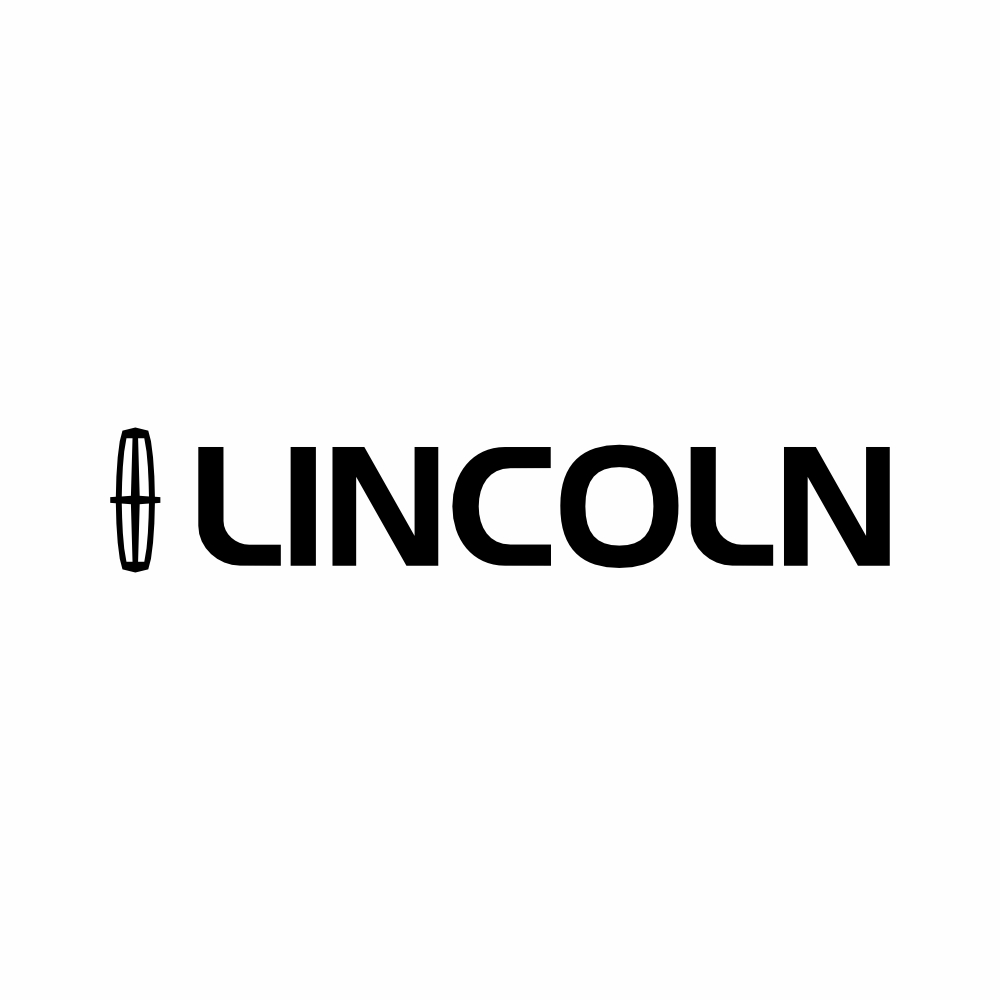 lincoln with emblem window decal sticker