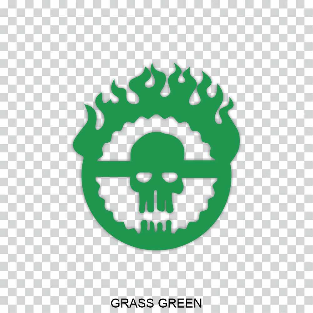mad max fury road skull vinyl decal sticker